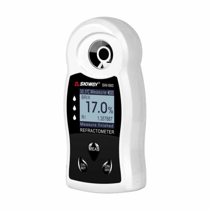 Sndway SW-593 Digital Refraktometer Sugar Brix Meter wiederaufladbare Wein Bier Alkohol Getränk Obst Zuckerkonzentration Meter – Bild 2