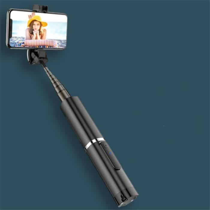 Tragbarer, kabelloser Bluetooth-Teleskopständer, ein Bluetooth-Selfie-Stick – Bild 3