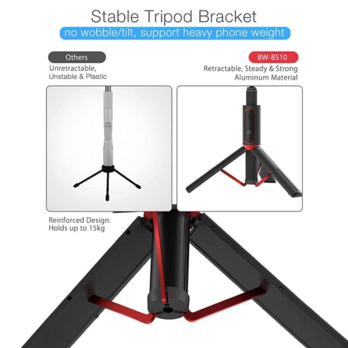 M18 Tragbarer Selfie-Stick-Fernbedienungs-Handyhalter – Bild 5