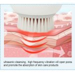 Duosi DY-103 USB Aufladen Elektrische Gesichtsreinigungsbürste Wasserdichtes Gesicht Tiefenporenreinigungsmassagegerät Peeling Öl Schmutz Mitesser Entfernen – Bild 8