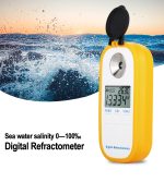 DR202 Digital Sea Water Refraktometer Meerwassersalzinitätszählerspezifische Schwerkraftbereich 0-100 ‰ Chlorigkeit 0 ~ 57 ‰ Refraktometer – Bild 6