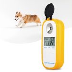 DR503 Animal Clinical Refraktometer Veterinäres Human Serum Protein Piss Urin Refraktometer PET Hundekatze-spezifische Gravity Tester
