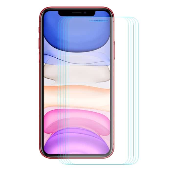 5 Stück ENKAY Hat-Prince 0,26 mm 9H 2,5D gehärtete Glasfolie mit gebogenen Kanten, For iPhone 11 / iPhone XR, For iPhone 11 Pro, For iPhone 11 Pro Max – Bild 3
