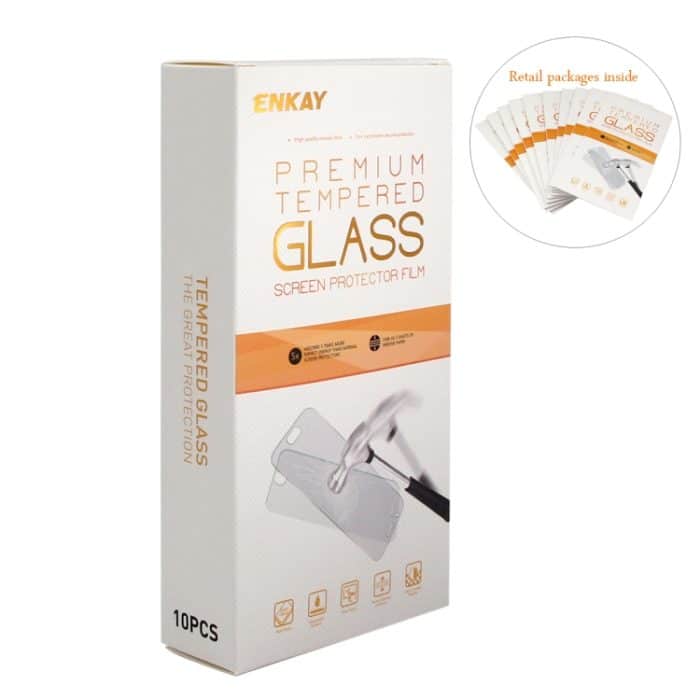 10 Stück ENKAY Hat-Prince 0,26 mm 9H 2,5D gehärtete Glasfolie mit gebogenen Kanten, For iPhone 11 / iPhone XR, For iPhone 11 Pro, For iPhone 11 Pro Max – Bild 10