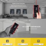 E40 Laser-Entfernungsmesser Laser-Entfernungsmesser-Messgerät Digitale Handwerkzeuge Modulreichweite 40 m Entfernungsmesser – Bild 7