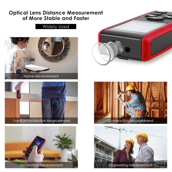 E60 Laser-Entfernungsmesser Laser-Entfernungsmesser-Messgerät Digitale Handwerkzeuge Modulreichweite 60 m Entfernungsmesser – Bild 10