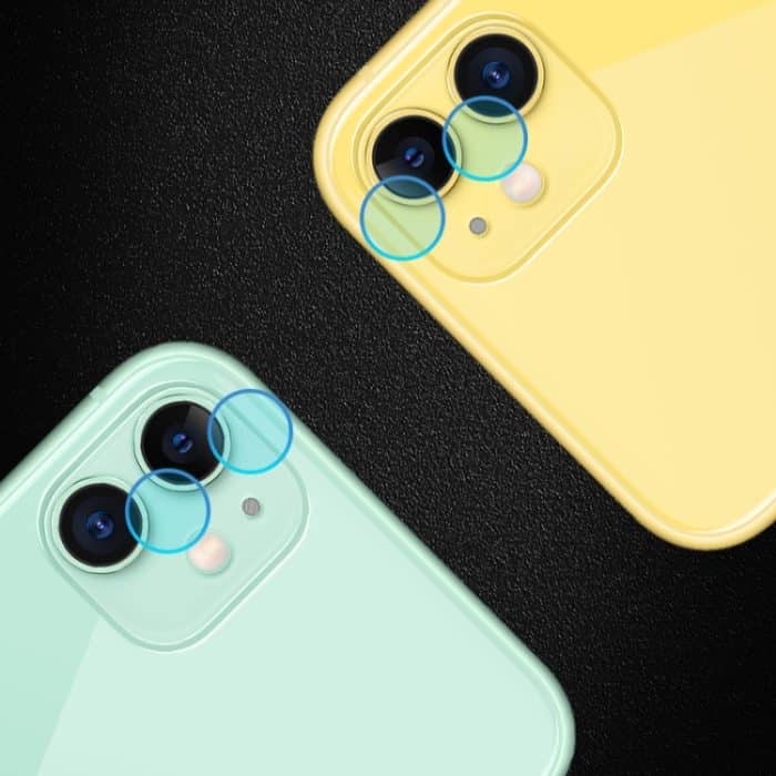 mocolo 0,15 mm 9H 2,5D abgerundete Kante der hinteren Kameralinse aus gehärtetem Glas, For iPhone 11, For iPhone 11 Pro, For iPhone 11 Pro Max – Bild 4