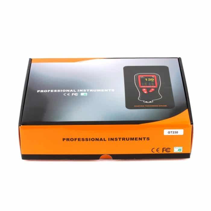 GT230 Dickenmessgeräte Lackbeschichtung Dickenmesser Autofilm Digitaler Dickenmesser Tester Wiederaufladbarer Dickenmesser – Bild 9