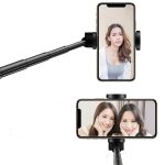 Mini Wireless Bluetooth Telefon Selfie Stick Aluminium Handheld Selfie Stick Reise Artefakt – Bild 5