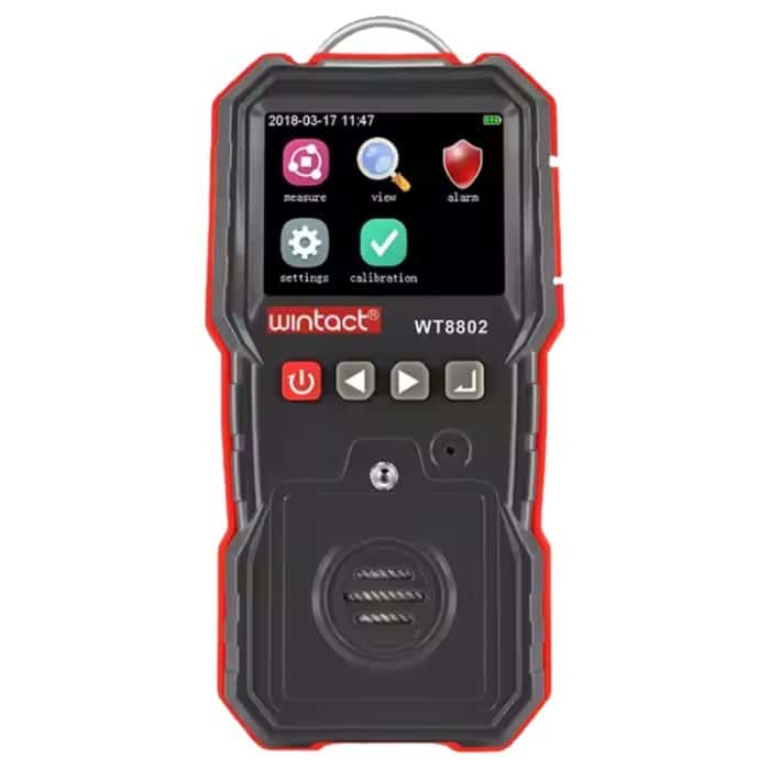 SYA005384.jpg WintAct WT8802 Hydrogen Sulfid Monitor Professionelles Wiederaufladbare Gassensor Hohe empfindliche digitale Klanglicht-Vibrationsalarm H2S-Detektor – Bild 1