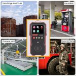WintAct WT8802 Hydrogen Sulfid Monitor Professionelles Wiederaufladbare Gassensor Hohe empfindliche digitale Klanglicht-Vibrationsalarm H2S-Detektor – Bild 7