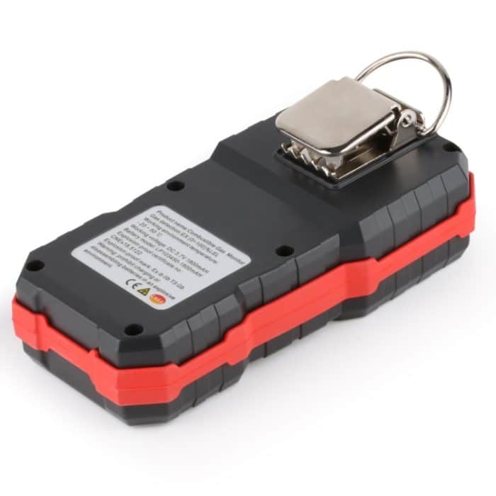 WTINTACT WT8806 Kohlenstoffmonoxidmonitor Professioneller, wiederaufladbarer Gassensor Hohe empfindliche Gifting Sound-Light Vibrationsalarm-CO-Detektor – Bild 3