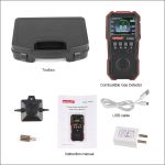 WTINTACT WT8806 Kohlenstoffmonoxidmonitor Professioneller, wiederaufladbarer Gassensor Hohe empfindliche Gifting Sound-Light Vibrationsalarm-CO-Detektor – Bild 8