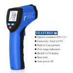 Flus IR-801H -50 ~ 350 ℃ Laserinfrarot-Mini-Handheld-tragbares digitales elektronisches, nicht berührtes Thermometer im Freien – Bild 5