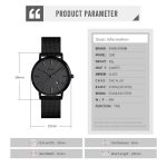 SKMEI 1530 Mode Europa Und Amerika Einfache Business Frauen Armbanduhr Elegante Dünne Weibliche Student Quarzuhr – Bild 11