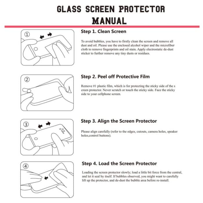 Hat-Prince 2-in-1 Vollkleber 0,26 mm 9H 2,5D gehärtetes Glas mit vollständiger Abdeckung + 0,2 mm 9H 2,15D abgerundete Kante aus gehärtetem Glas für das hintere Kameraobjektiv, For iPhone 11 Pro Max, For iPhone 11 Pro, For iPhone 11 – Bild 10