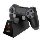 Dual-Ladedock mit Indikatorleuchte für PS4 / Slim / Pro-Spielcontroller