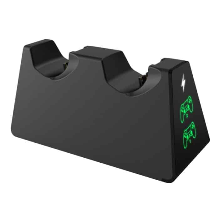 Dual-Ladedock mit Indikatorleuchte für PS4 / Slim / Pro-Spielcontroller – Bild 4
