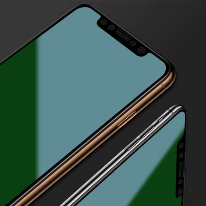mocolo 0,33 mm 9H 3D gebogene Anti-Blue-ray-Hartglasfolie, For iPhone 11/iPhone XR, For iPhone 11 Pro/iPhone XS/X, For iPhone 11 Pro Max/iPhone XS Max – Bild 1