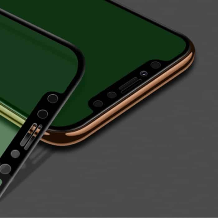 mocolo 0,33 mm 9H 3D gebogene Anti-Blue-ray-Hartglasfolie, For iPhone 11/iPhone XR, For iPhone 11 Pro/iPhone XS/X, For iPhone 11 Pro Max/iPhone XS Max – Bild 2