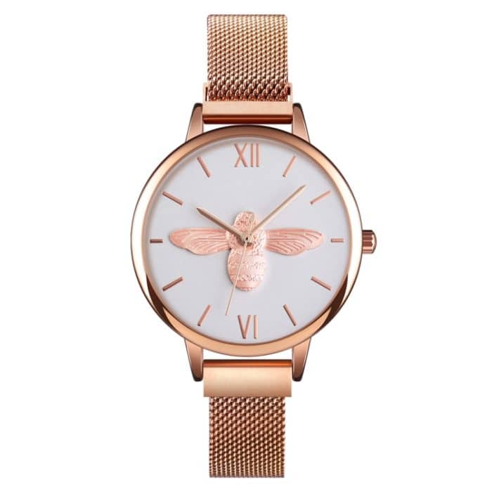 Skmei 9212 Mode Dame Quarzuhr Student Weibliche Temperament Wasserdichte Magnetische Saugnetz Gürtel Uhr – Bild 2