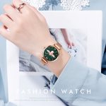 Skmei 9212 Mode Dame Quarzuhr Student Weibliche Temperament Wasserdichte Magnetische Saugnetz Gürtel Uhr – Bild 11