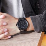 Skmei 1513 Mode trendige Stahlband Quarzuhr Herren wasserdichte Freizeituhr, Skmei 1513 Steel Band Watch (Black) – Bild 14