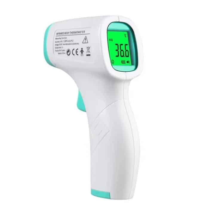 [HK Lager] Berührungsloses digitales LCD-Thermometer Handheld-Infrarot-Stirnkörperthermometer für Erwachsene – Bild 2