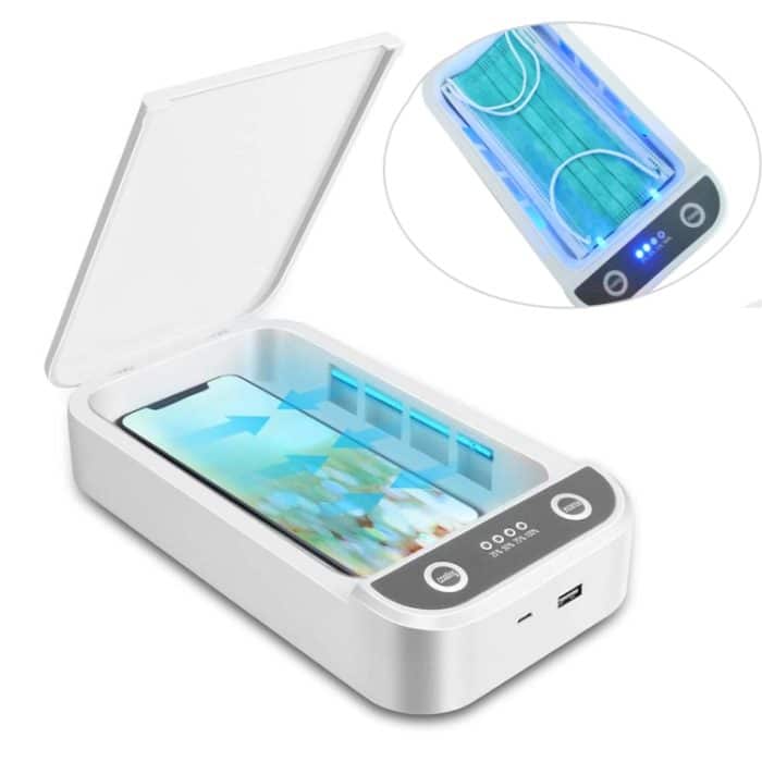 UV-Sterilisation Multifunktionaler Maskenreiniger Persönlicher Desinfektionsschrank mit Aromatherapie – Bild 1