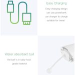 Drahtloser Wasser Flossreiniger tragbar 1400mAh USB-wiederaufladbarer Wasser-Flosser IPX7 wasserdichter Oralwarler, Wassertank-Kapazität: 300ml – Bild 15