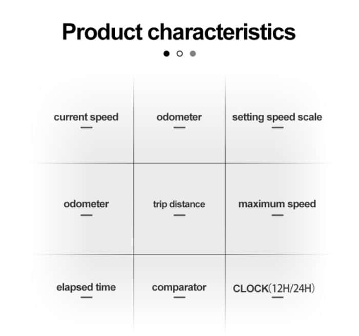 SUNDING SD-581A Fahrrad verkabelten Computer-Geschwindigkeitsmesser-Fahrrad-Fahrrad-Wasserdichtes Messbare Stoppuhr Temperatur – Bild 8