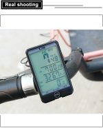 SUNDING SD-576A Wasserdichte Fahrrad-Kilometerzähler Stoppuhr LED Digital Rate Tachouhr – Bild 7