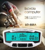 SUNDING SD-558A Fahrrad Computer Kabelgebundene Stoppuhr Fahrrad Tachometer Digitaler Kilometerzähler Regensichere LCD Hintergrundbeleuchtung Stoppuhr – Bild 4