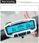SUNDING SD-558A Fahrrad Computer Kabelgebundene Stoppuhr Fahrrad Tachometer Digitaler Kilometerzähler Regensichere LCD Hintergrundbeleuchtung Stoppuhr – Bild 6