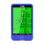SD-576C Fahrrad LCD Hintergrundbeleuchtung Stoppuhr Fahrrad Tachometer Radfahren Kilometerzähler Stoppuhr, SD-576C (Blue), SD-576C (Yellow), SD-576C (Black)