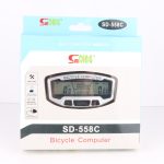 SUNDING SD-558C Fahrradcomputer Drahtlose digitale LCD-Hintergrundbeleuchtung Straßen-Tachometer Stoppuhr-Tachometer – Bild 5