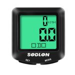 SUNDING SDL-571 LCD-Digitalanzeige Fahrradcomputer Kabelgebunden Wasserdichter Kilometerzähler Fahrrad Tachometer Stoppuhr Reitzubehör Werkzeuge – Bild 2