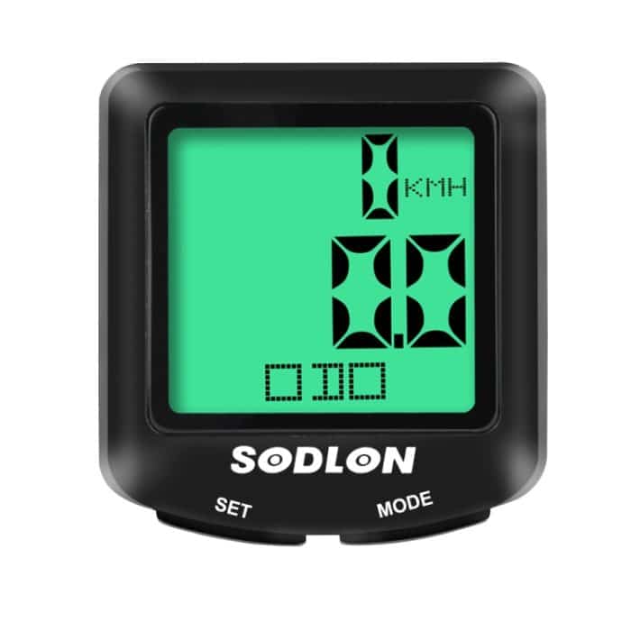 SUNDING SDL-571 LCD-Digitalanzeige Fahrradcomputer Kabelgebunden Wasserdichter Kilometerzähler Fahrrad Tachometer Stoppuhr Reitzubehör Werkzeuge – Bild 2