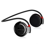 NVAHVA MP3-Player Bluetooth-Kopfhörer, kabelloser Sport-Headset-MP3-Player mit FM-Radio, Stereo-Kopfhörer, TF-Karte, MP3 max. bis 32 GB, mini-503 Red, mini-503 Blue, mini-503 Gold