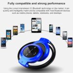 NVAHVA MP3-Player Bluetooth-Kopfhörer, kabelloser Sport-Headset-MP3-Player mit FM-Radio, Stereo-Kopfhörer, TF-Karte, MP3 max. bis 32 GB, mini-503 Red, mini-503 Blue, mini-503 Gold – Bild 11
