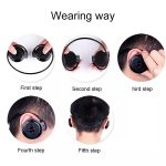 NVAHVA MP3-Player Bluetooth-Kopfhörer, kabelloser Sport-Headset-MP3-Player mit FM-Radio, Stereo-Kopfhörer, TF-Karte, MP3 max. bis 32 GB, mini-503 Red, mini-503 Blue, mini-503 Gold – Bild 4