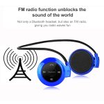 NVAHVA MP3-Player Bluetooth-Kopfhörer, kabelloser Sport-Headset-MP3-Player mit FM-Radio, Stereo-Kopfhörer, TF-Karte, MP3 max. bis 32 GB, mini-503 Red, mini-503 Blue, mini-503 Gold – Bild 8