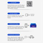 NEU OBD V2.1 MINI ELM327 OBD2 Bluetooth Auto Scanner OBDII 2 CAR ELM 327 Tester Diagnose -Tool für Android Windows Symbian – Bild 7