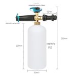 Hochdruck Auto Waschen Schaum Pistole Seife Schäumer Generator Wasser Sprayer Pistole Schnee Foam Lance Auto Auto Waschmaschine Für Karcher k2-K7, Soap Foamer  Bottle – Bild 5