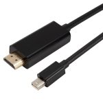 1080P HD DisplayPort DP zu HDMI Adapterkabel Kabel 1,8 m Display Port zu HDMI Kabel 1080P Videoanschluss für PC Notebook, Mini DP to HDMI