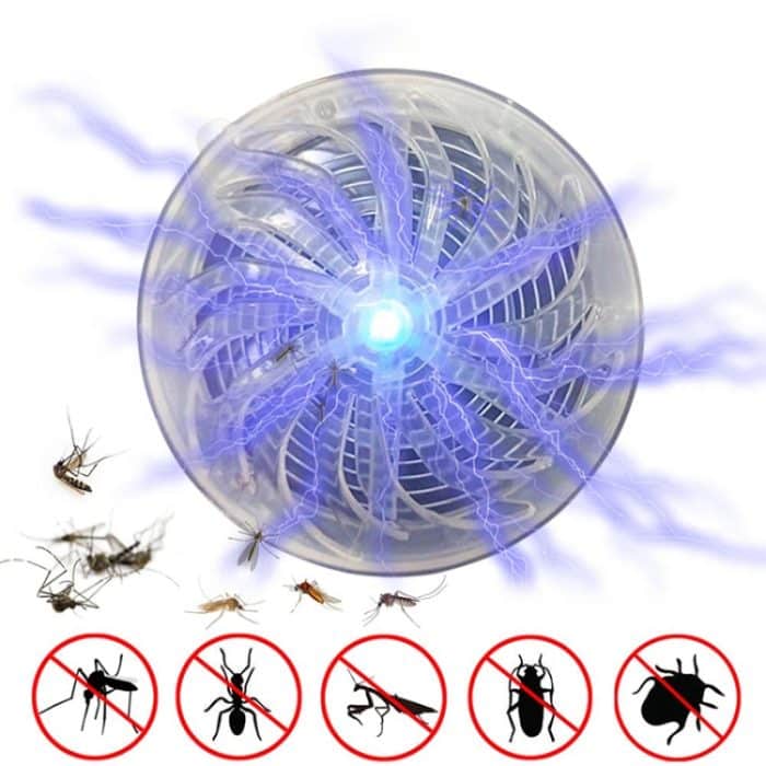 Solarbetriebener Moskito-Killer Home Insect Pest Killer UV-Licht Lampe Outdoor Indoor Mosquito Bug Zapper Repellent – Bild 1