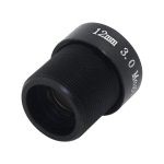 Weesee 3MP 12mm M12 26,2 Grad horizontaler Betrachtungswinkel, F2.0 Festes Lris IR Board CCTV-Objektiv für HD-Überwachungskamera – Bild 3