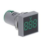 AD101-22VMS Mini AC 20–500 V Voltmeter, quadratisches Panel, LED-Digital-Spannungsmesser-Anzeige