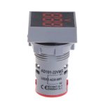 AD101-22VMS Mini AC 20–500 V Voltmeter, quadratisches Panel, LED-Digital-Spannungsmesser-Anzeige – Bild 4