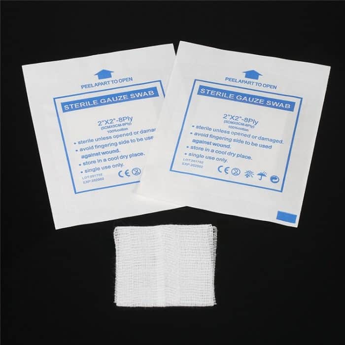 10 PCS Einweg-Baumwollgaze-Stück – Bild 3